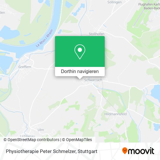 Physiotherapie Peter Schmelzer Karte