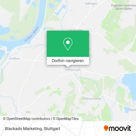 Blackads Marketing Karte