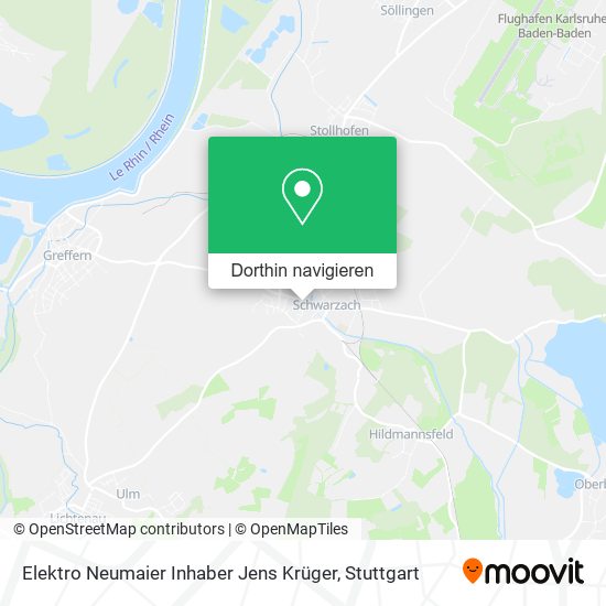Elektro Neumaier Inhaber Jens Krüger Karte