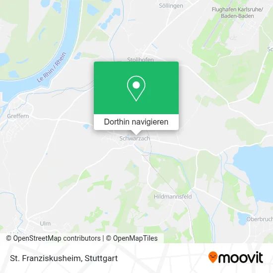 St. Franziskusheim Karte