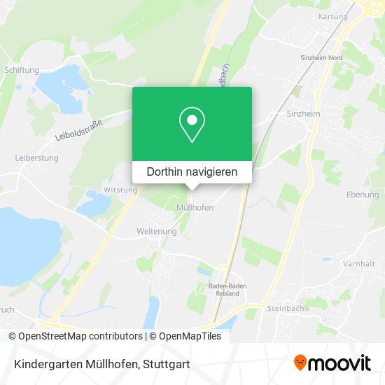 Kindergarten Müllhofen Karte