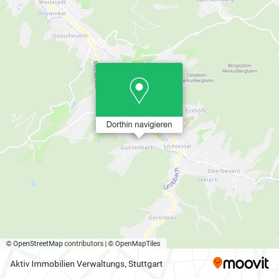 Aktiv Immobilien Verwaltungs Karte
