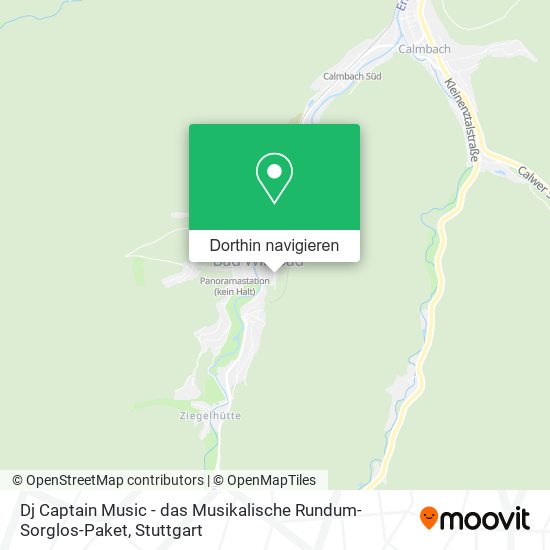 Dj Captain Music - das Musikalische Rundum-Sorglos-Paket Karte