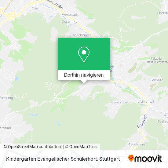 Kindergarten Evangelischer Schülerhort Karte