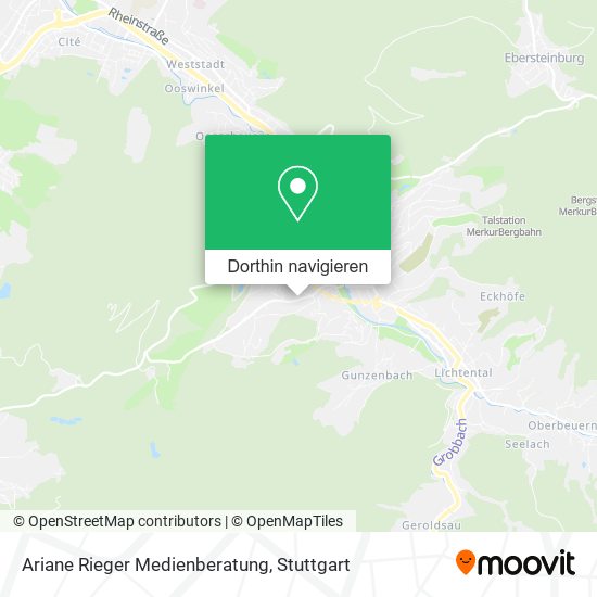Ariane Rieger Medienberatung Karte