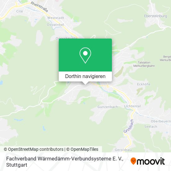 Fachverband Wärmedämm-Verbundsysteme E. V. Karte