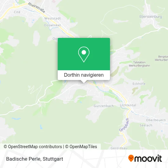 Badische Perle Karte