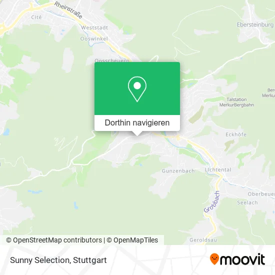 Sunny Selection Karte