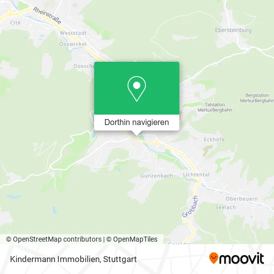 Kindermann Immobilien Karte