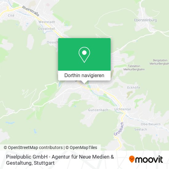 Pixelpublic GmbH - Agentur für Neue Medien & Gestaltung Karte
