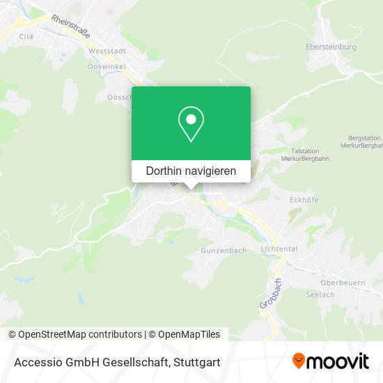 Accessio GmbH Gesellschaft Karte