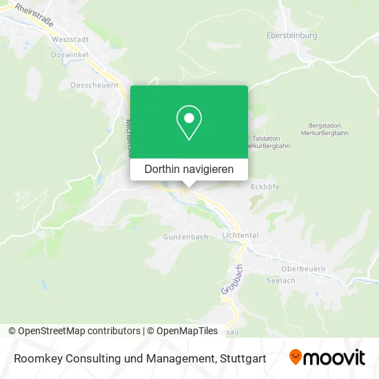 Roomkey Consulting und Management Karte