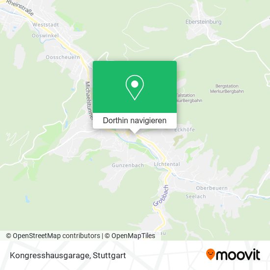 Kongresshausgarage Karte