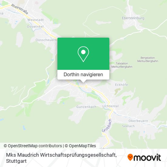 Mks Maudrich Wirtschaftsprüfungsgesellschaft Karte