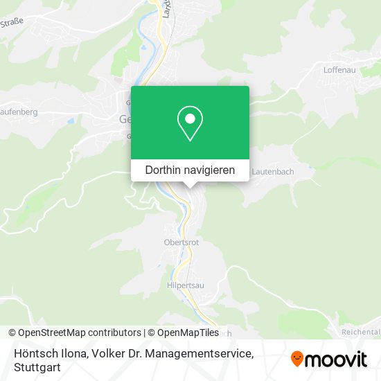 Höntsch Ilona, Volker Dr. Managementservice Karte