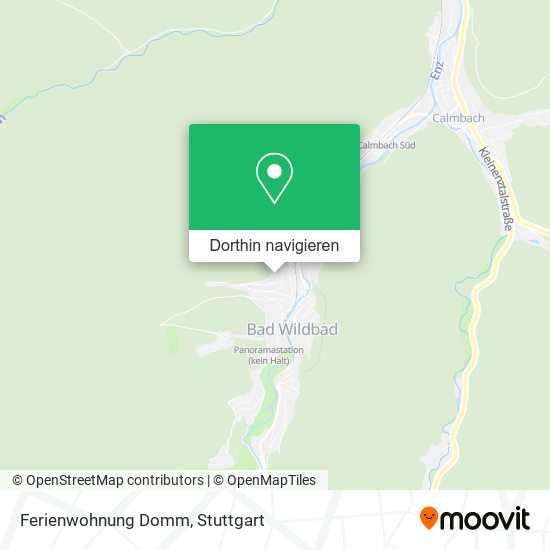 Ferienwohnung Domm Karte