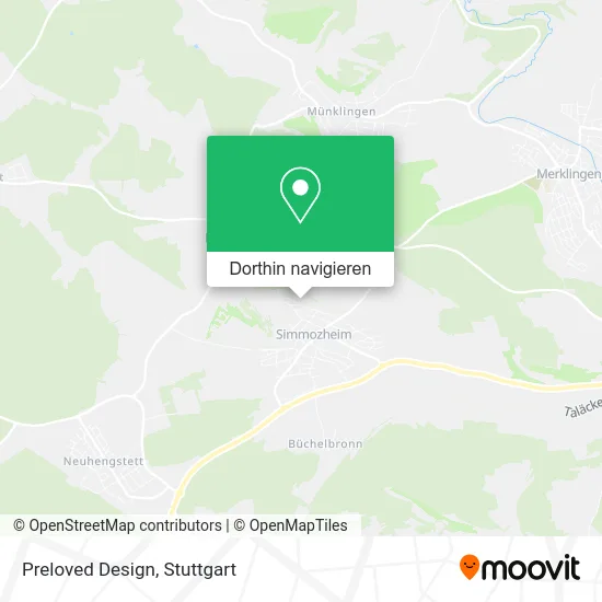 Preloved Design Karte