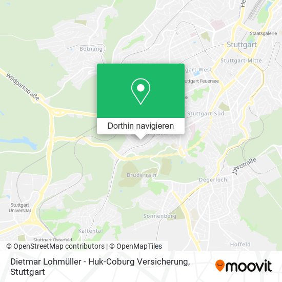 Dietmar Lohmüller - Huk-Coburg Versicherung Karte