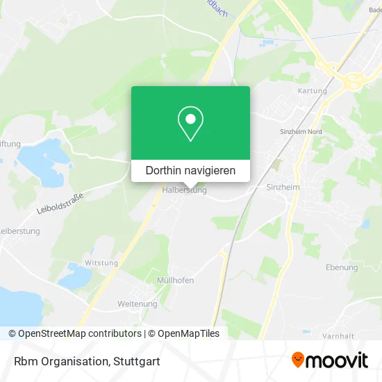 Rbm Organisation Karte