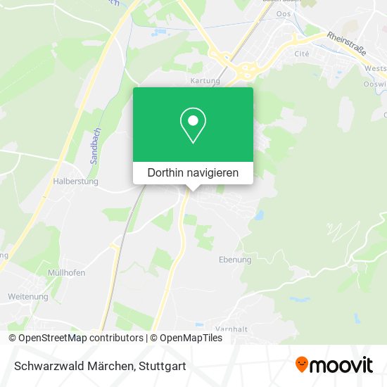 Schwarzwald Märchen Karte