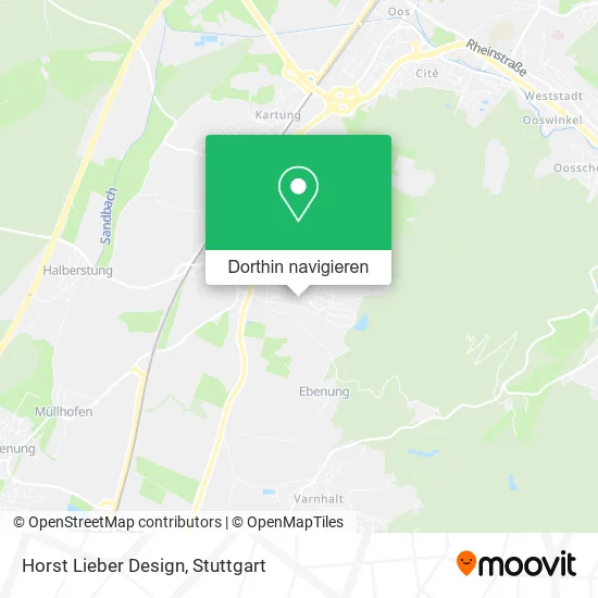 Horst Lieber Design Karte