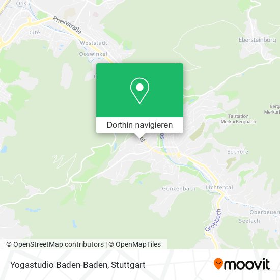 Yogastudio Baden-Baden Karte