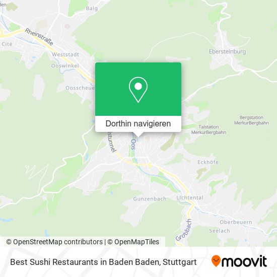 Best Sushi Restaurants in Baden Baden Karte