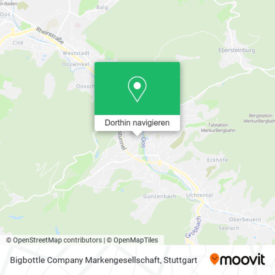 Bigbottle Company Markengesellschaft Karte