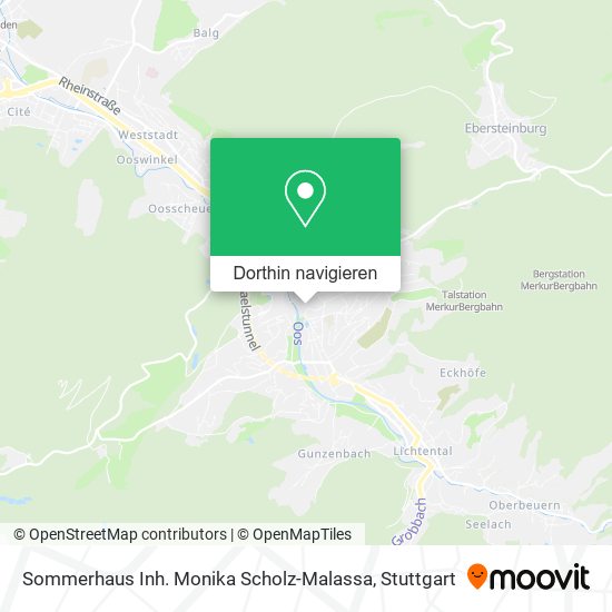 Sommerhaus Inh. Monika Scholz-Malassa Karte