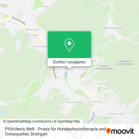 Pfötchen's Welt - Praxis für Hundephysiotherapie und Osteopathie Karte