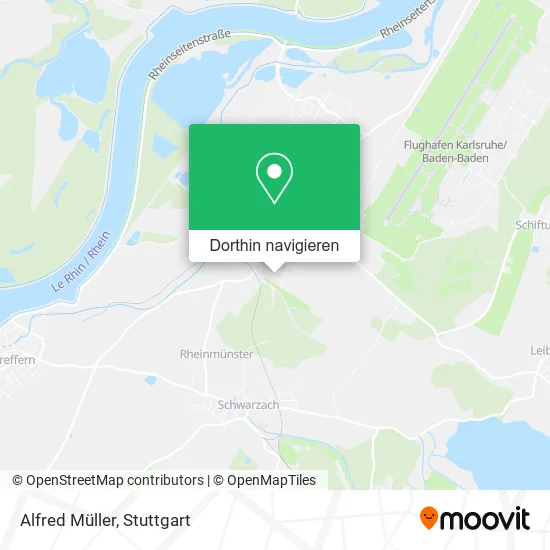 Alfred Müller Karte