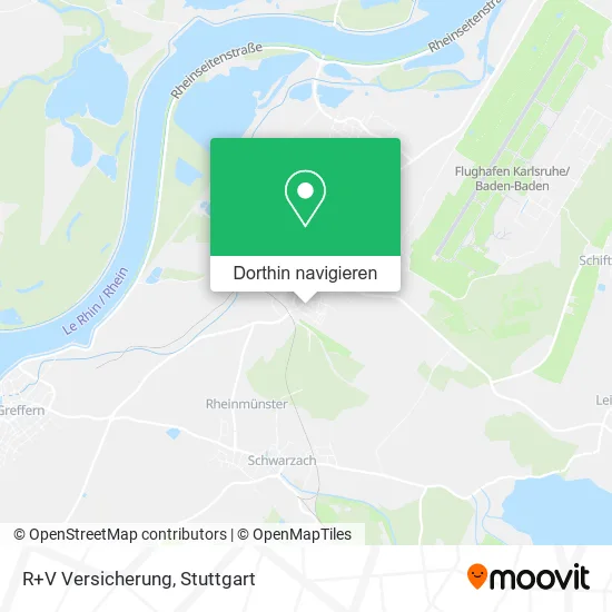 R+V Versicherung Karte