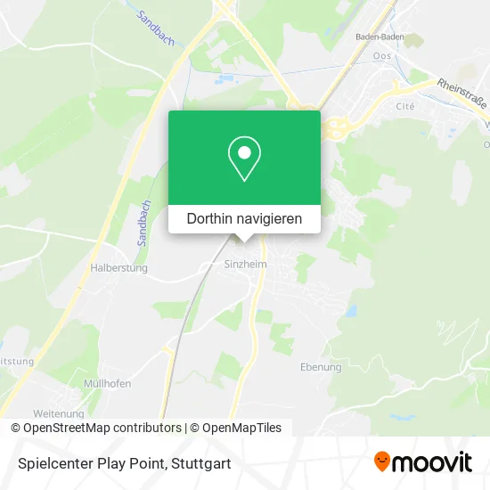 Spielcenter Play Point Karte