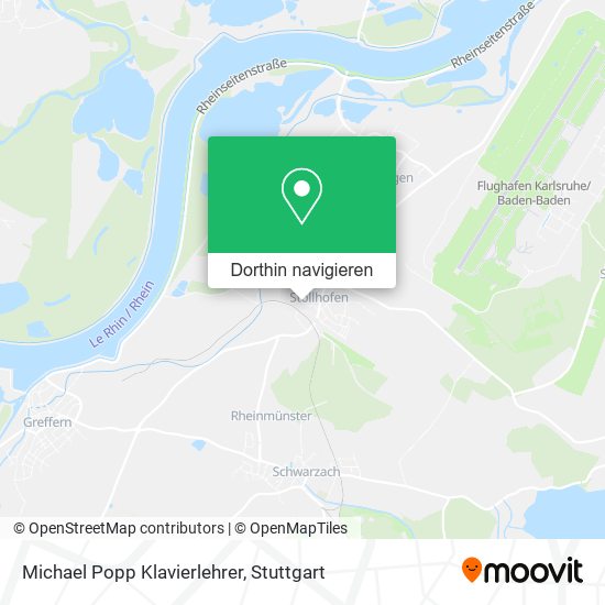 Michael Popp Klavierlehrer Karte