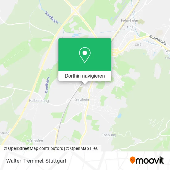 Walter Tremmel Karte