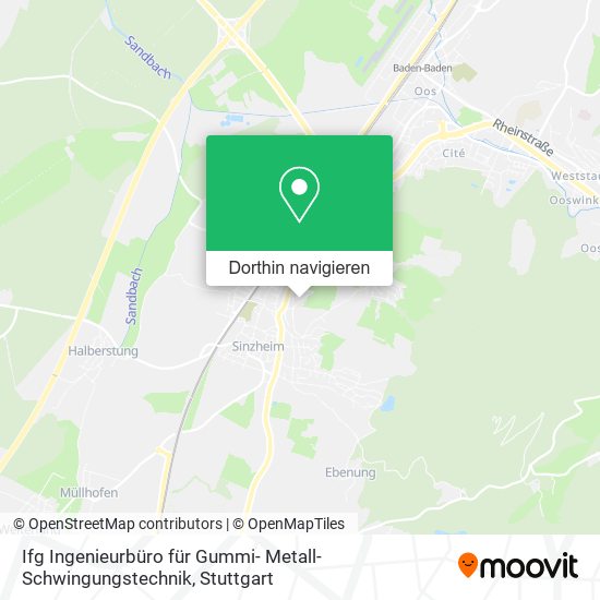 Ifg Ingenieurbüro für Gummi- Metall- Schwingungstechnik Karte