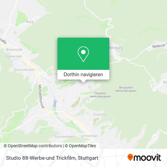 Studio 88-Werbe-und Trickfilm Karte