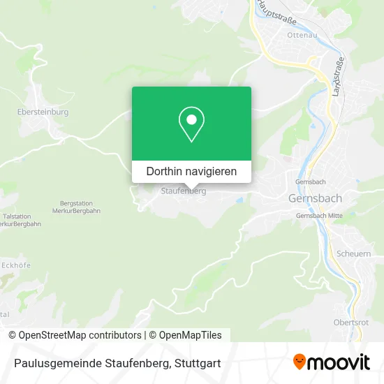 Paulusgemeinde Staufenberg Karte