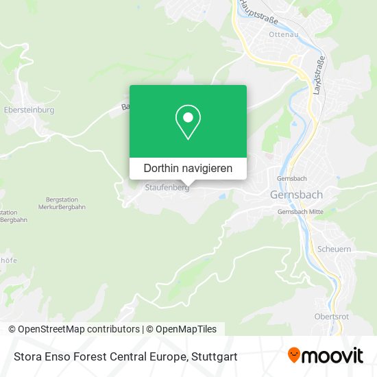 Stora Enso Forest Central Europe Karte