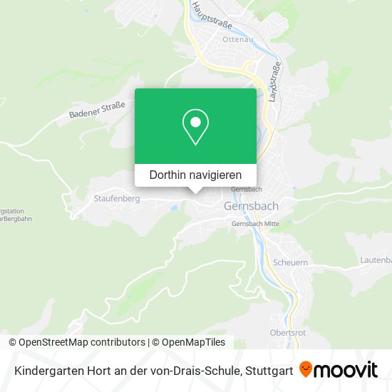 Kindergarten Hort an der von-Drais-Schule Karte
