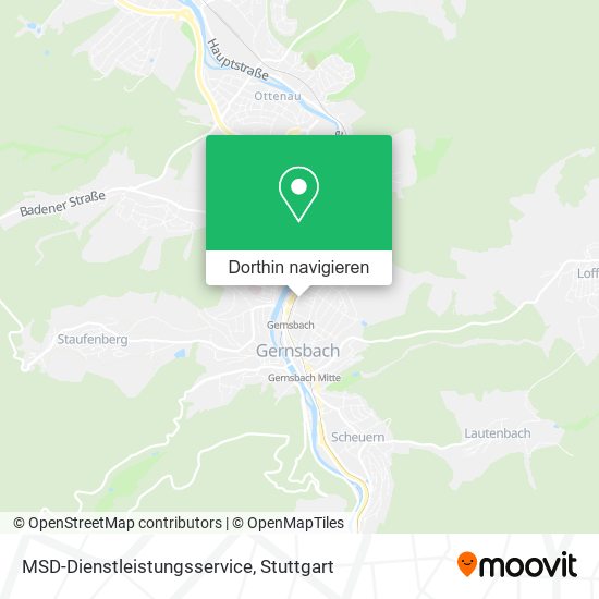 MSD-Dienstleistungsservice Karte