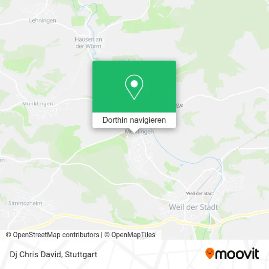 Dj Chris David Karte