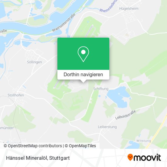 Hänssel Mineralöl Karte
