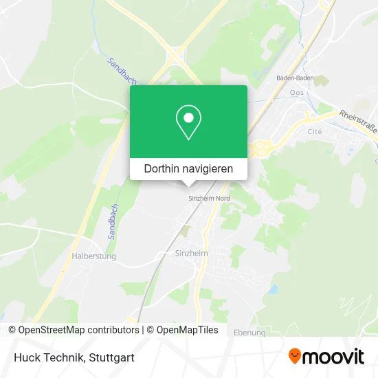 Huck Technik Karte