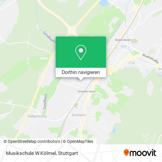 Musikschule W.Kölmel Karte