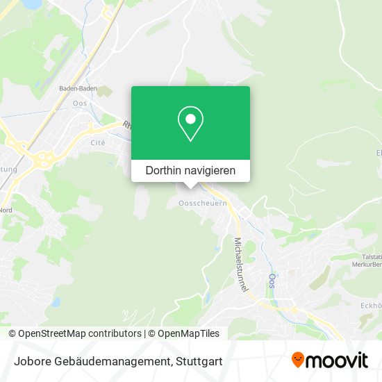 Jobore Gebäudemanagement Karte