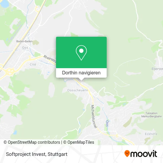 Softproject Invest Karte