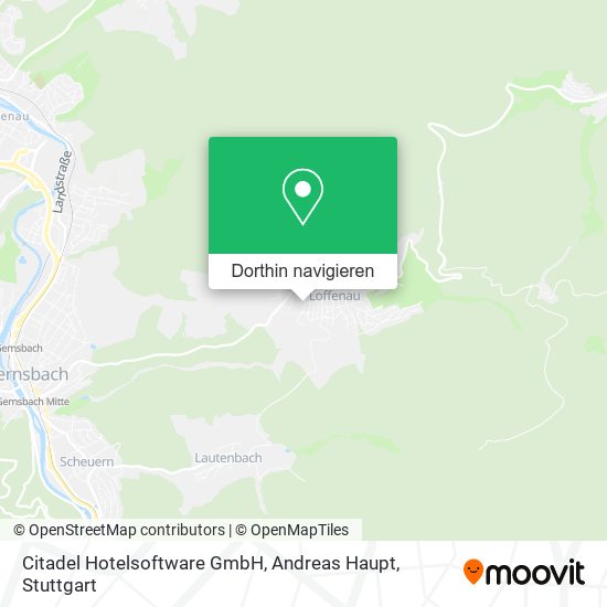 Citadel Hotelsoftware GmbH, Andreas Haupt Karte