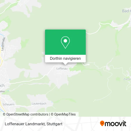 Loffenauer Landmarkt Karte