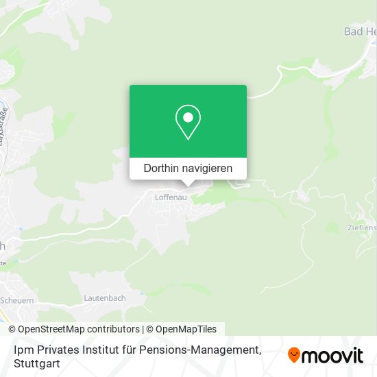 Ipm Privates Institut für Pensions-Management Karte
